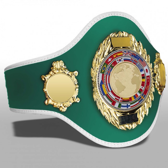 CHAMPIONSHIP BELT PRO286/G/WLDFLAGG - AVAILABLE IN 10+ COLOURS